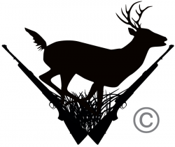 Deer hunting black clipart - Cliparting.com