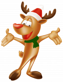 Christmas Deer PNG Clip Art Image | Gallery Yopriceville - High ...