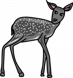 Clipart - Deer Grey