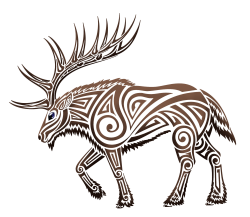 Tribal Elk by trahana - Nabyn | tattoos | Pinterest | Elk, Tattoo ...