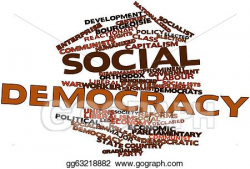 Clipart - Social democracy. Stock Illustration gg63218882 ...