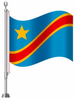Democratic Republic of the Congo Flag PNG Clip Art - Best WEB Clipart