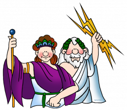 Ancient Greek and Roman Gods, Characters and Creatures Clip Art by ...