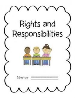 Rights and Responsibilities | first grade | Rights ...