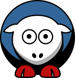 Sheep - Depaul Blue Demons - Team Colors - College Football Clip Art ...