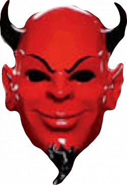 Mask Devil Sticker by imoji for iOS & Android | GIPHY