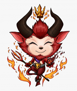 Demon Clipart Female Devil - League Of Legends Teemo Devil ...