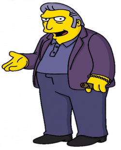 Fat Tony, the town's chief gangster who has a group of mobsters ...