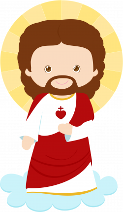 Sagrado Corazón de Jesús | iglesia | Pinterest | Clip art, Baptism ...