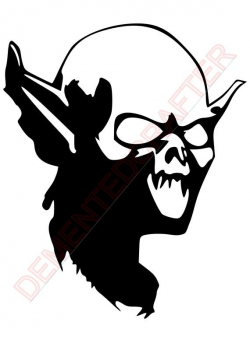 Gargoyle Demon Monster Halloween SVG Vector Clipart Holiday Scary Spooky  cricut cut file cutfile silhouette scary horror party gremlin fun