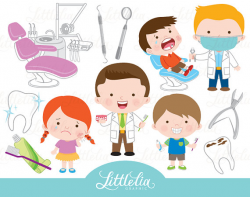 Dentist clipart - tooth clipart - 16100 | Doll accessories ...