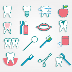 Dental Supplies by vivat on @creativemarket | Dental Office ...