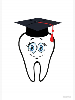 Dentistry Graduation Student Tooth Cap Dental | Spiral Notebook
