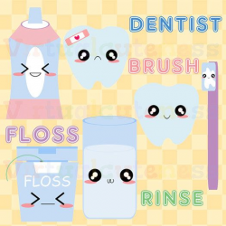 Dental Clipart - Dentist, Toothbrush, Teeth, Cavity ...