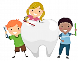 Pediatric dentistry Dental public health Child - Cartoon three ...
