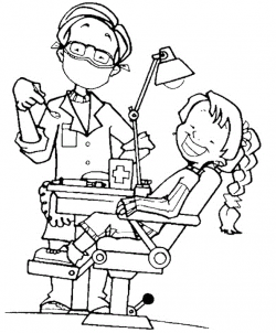 Dentist Coloring Sheets To Print | People Coloring Pages ...