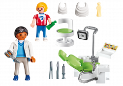 Dentist with Patient - 6662 - PLAYMOBIL® USA