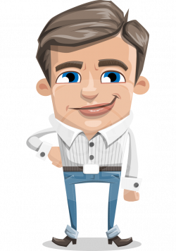 Vector Office Guy Character - Brighton as Mr.Bright| GraphicMama ...