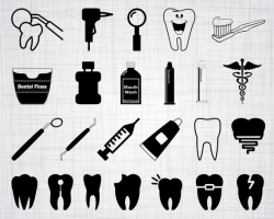 Dentist SVG Bundle, Dentist SVG, Dentist Clipart, Dentist Cut Files For  Silhouette, Files for Cricut, Vector, Tooth Svg, Dxf, Png, Design
