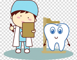 Dentist holding pen near tooth illustration, Pediatric ...