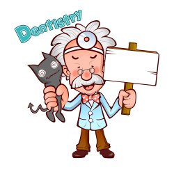 Physician Cartoon Illustration - Cartoon illustration old doctor ...