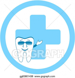 Clipart - Tooth with dental clinic sign . Stock Illustration ...