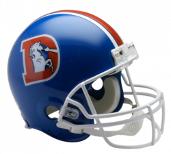Denver Broncos VSR4 Authentic Throwback (75-96) Helmet