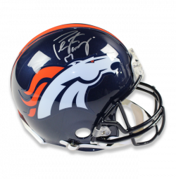 Peyton Manning Signed Full-Size Denver Broncos Helmet