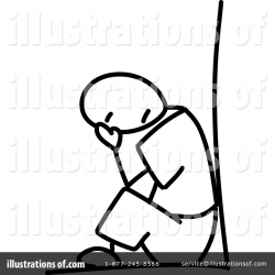 Depression Clipart #1053973 - Illustration by Frog974