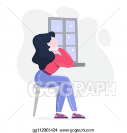Vector Stock - Mental disorder. woman suffer from a ...