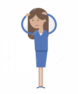 Depression Clipart Upset Person Free On Transparent Png - AZPng