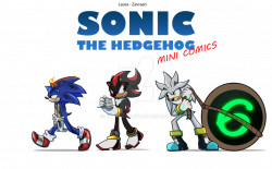 Sonic The Hedgehog Comics Logo by zavraan on DeviantArt