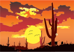 Free desert scene clip art wikiclipart - ClipartPost | desert clip ...