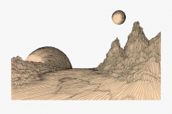 Stream Drawing Desert Landscape - Singing Sand #2276748 ...