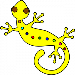 Lizard Clip Art at Clker.com - vector clip art online, royalty free ...