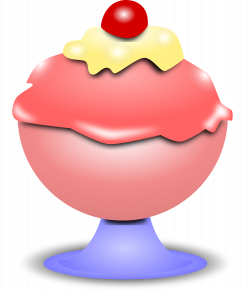 In The Desert clipart ice cream cup - Pencil and in color in the ...