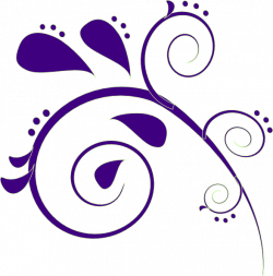 Purple Paisley Clip Art at Clker.com - vector clip art online ...