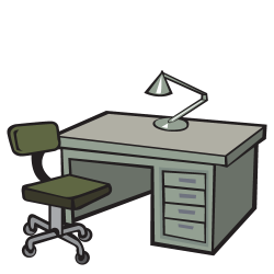 Office Desk Clipart | Free download best Office Desk Clipart ...