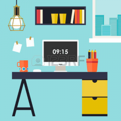 Office Desk Clipart | Free download best Office Desk Clipart ...
