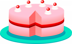 Clipart - Pink cake