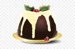 Christmas pudding Bread pudding Clip art Bread and butter ...