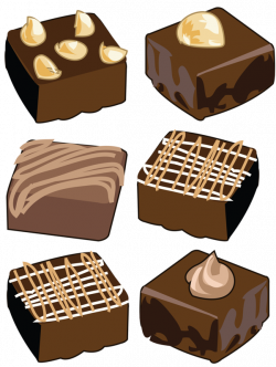 Set of cookies and cakes 02.png | Pinterest | Brownies, Clip art and ...