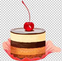 Molten Chocolate Cake Torte Fruitcake Cherry Cake PNG ...