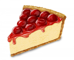 Cherry Cheesecake Photorealistic Illustration | Sweets ...