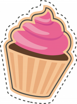 Cupcake Sticker Birthday cake - Cake sticker 3290*4473 transprent ...