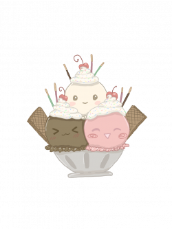 fteicecream icecream dessert sundae kawaii sweet food...