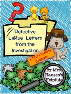 Detective LaRue by Mark Teague Mini Book Study and Activities