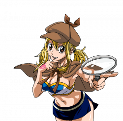 Fairy tail Detective Lucy by Aquamimi123 on DeviantArt