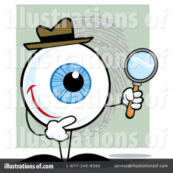 Detective Clipart #1095584 - Illustration by Hit Toon