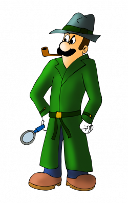 Luigi the private detective — Weasyl